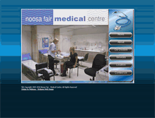 Tablet Screenshot of noosafairmedicalcentre.com.au